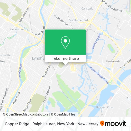 Copper Ridge - Ralph Lauren map