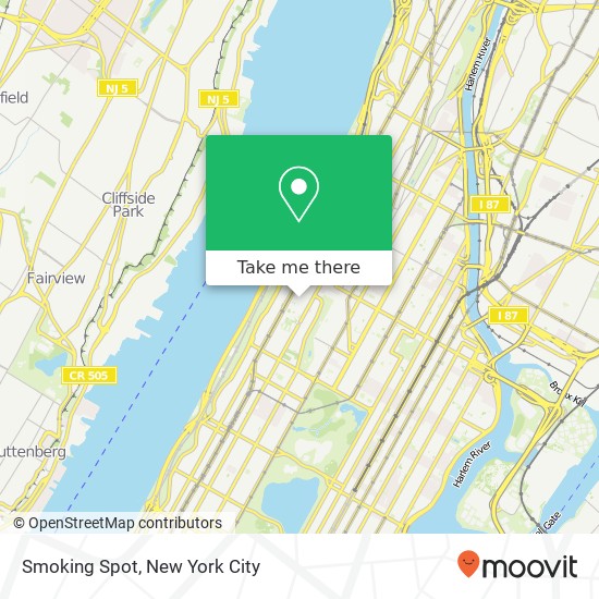 Smoking Spot map