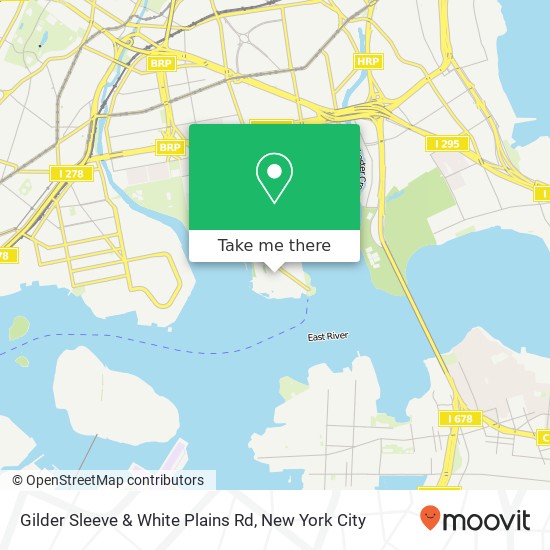 Mapa de Gilder Sleeve & White Plains Rd