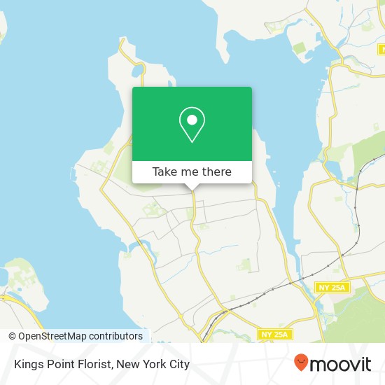 Kings Point Florist map