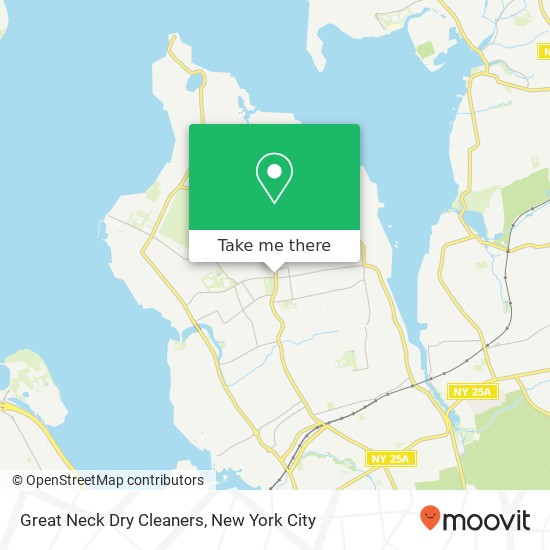 Great Neck Dry Cleaners map