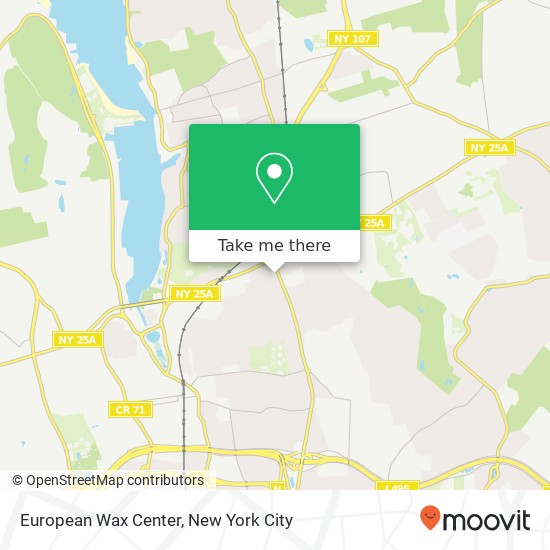 European Wax Center map