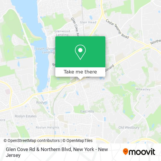 Glen Cove Rd & Northern Blvd map