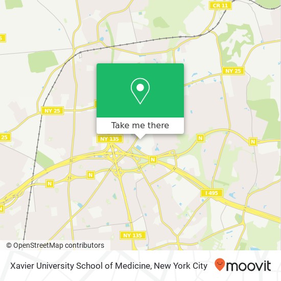 Xavier University School of Medicine map