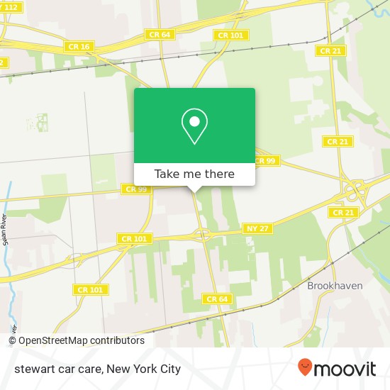 stewart car care map