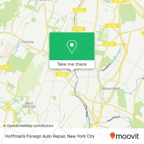 Hoffman's Foreign Auto Repair map