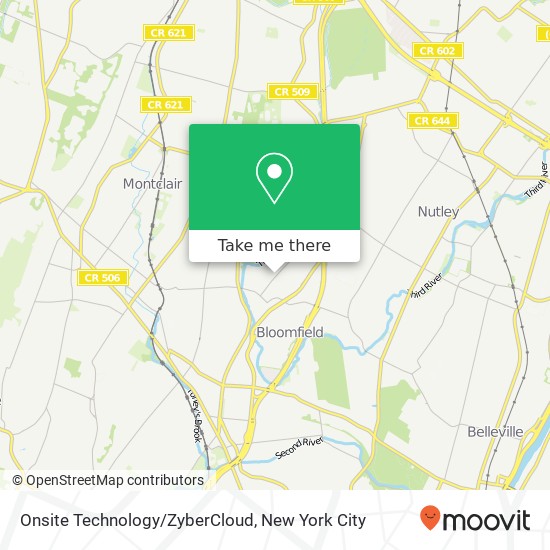 Onsite Technology/ZyberCloud map