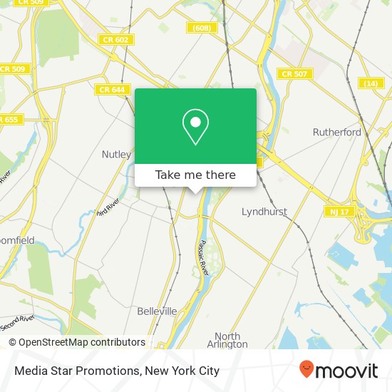Media Star Promotions map