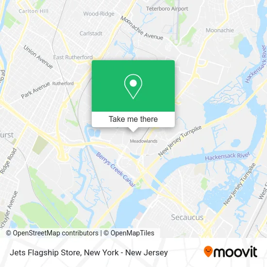 Jets Flagship Store map