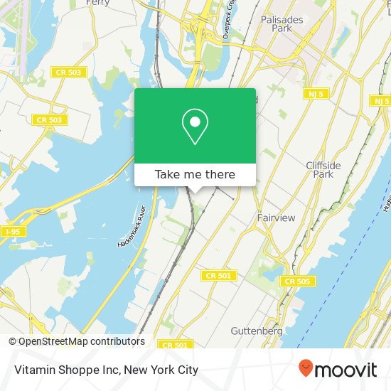 Vitamin Shoppe Inc map