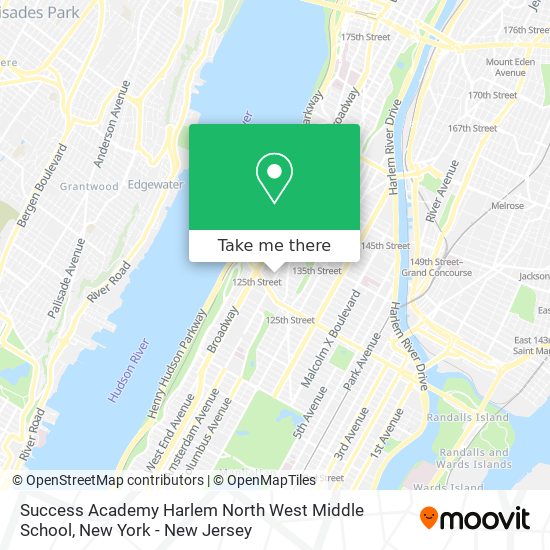 Mapa de Success Academy Harlem North West Middle School