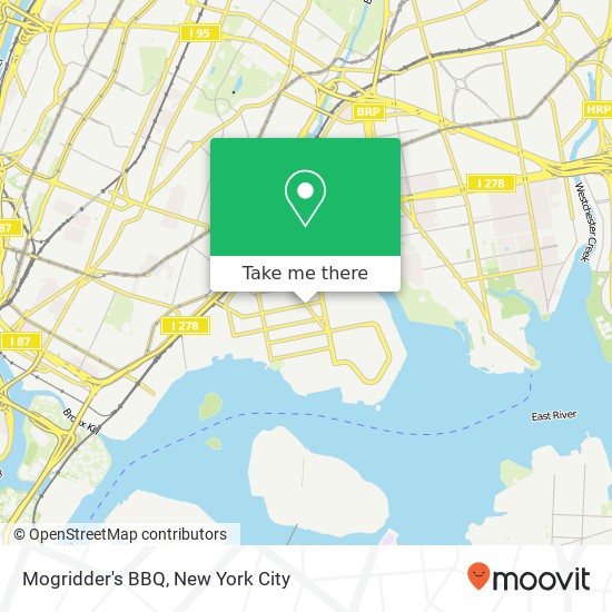 Mogridder's BBQ map