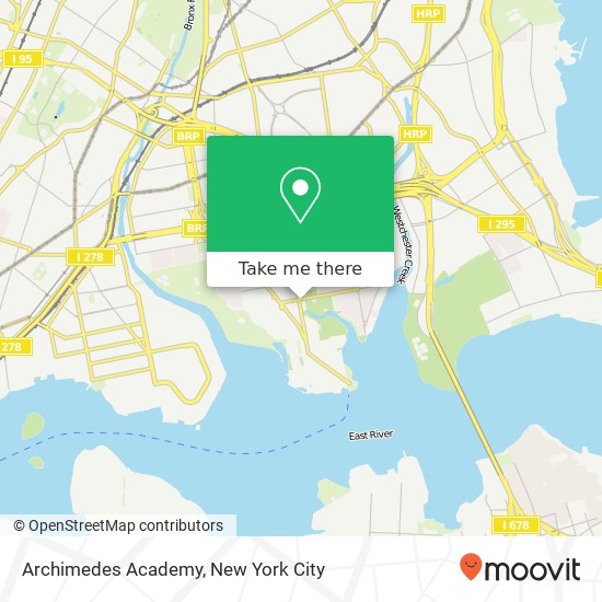 Archimedes Academy map