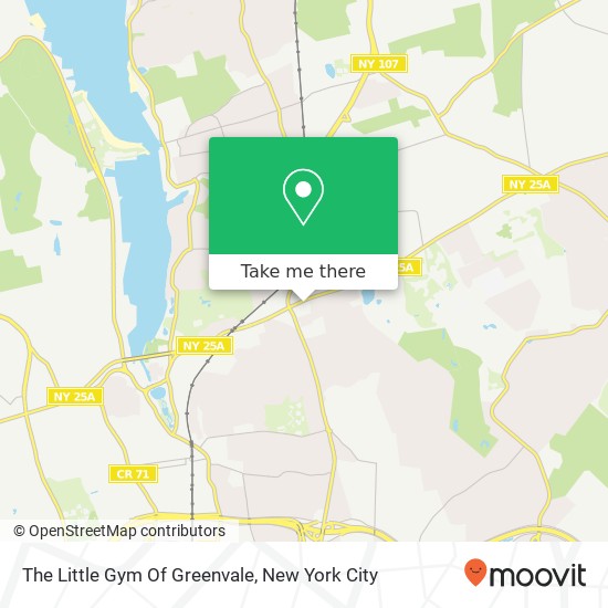 The Little Gym Of Greenvale map