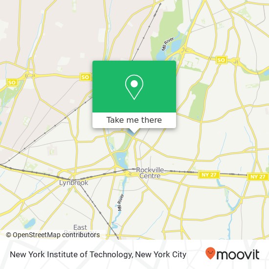 New York Institute of Technology map