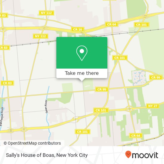 Sally's House of Boas map