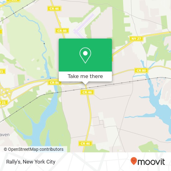 Rally's map