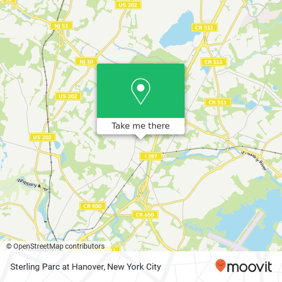 Mapa de Sterling Parc at Hanover