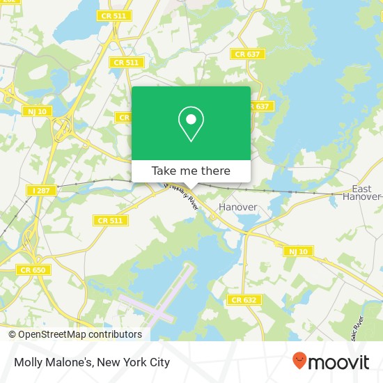 Molly Malone's map