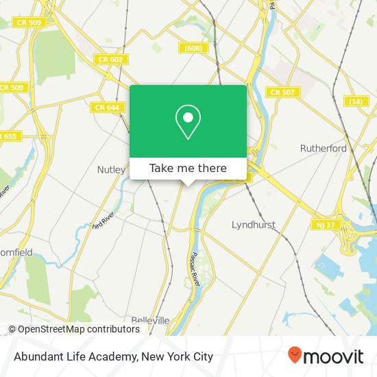 Mapa de Abundant Life Academy