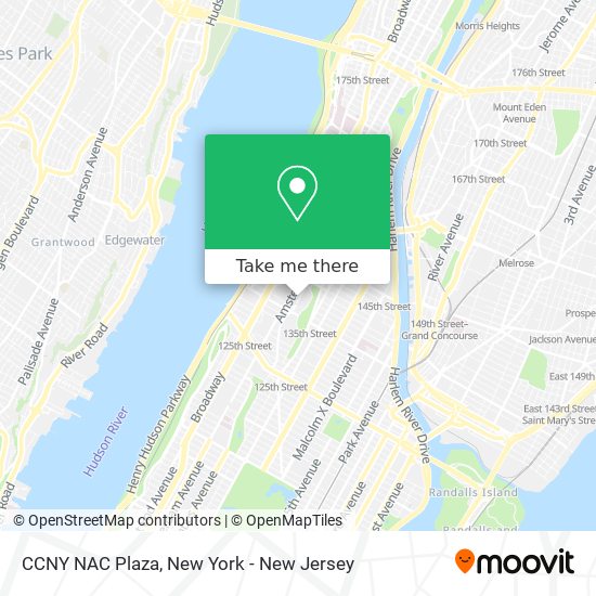 CCNY NAC Plaza map