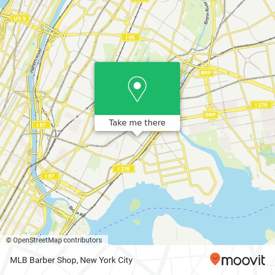 Mapa de MLB Barber Shop