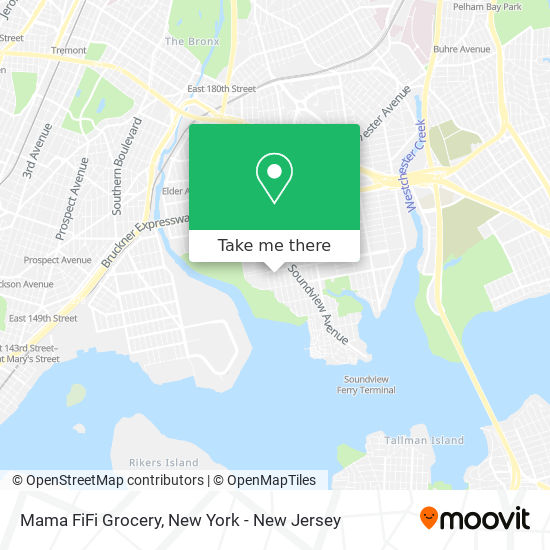 Mapa de Mama FiFi Grocery