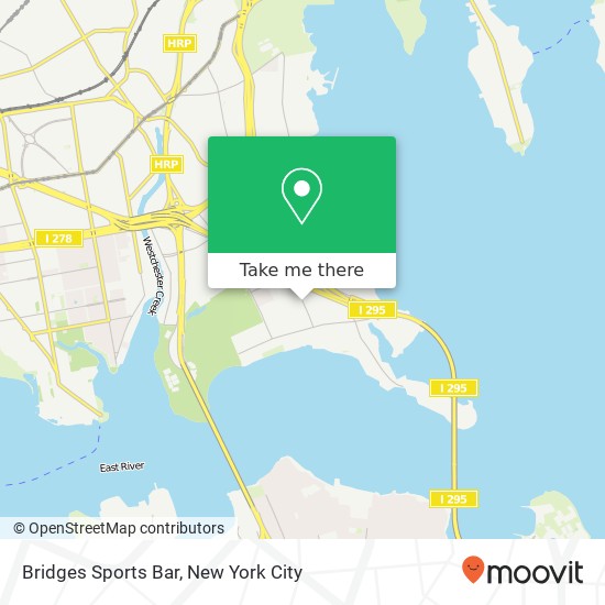Bridges Sports Bar map