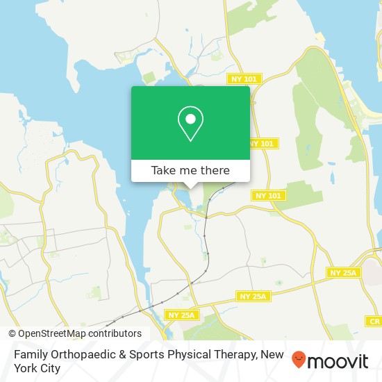 Mapa de Family Orthopaedic & Sports Physical Therapy