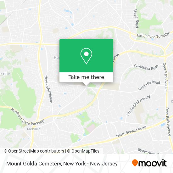 Mount Golda Cemetery map