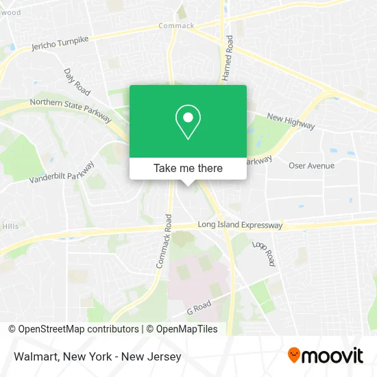 Walmart map