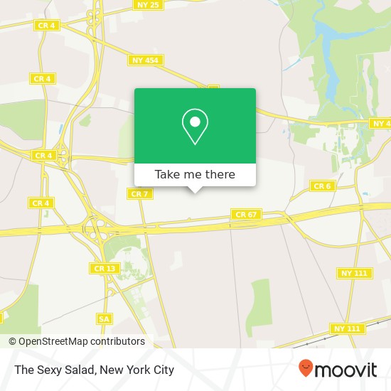 Mapa de The Sexy Salad