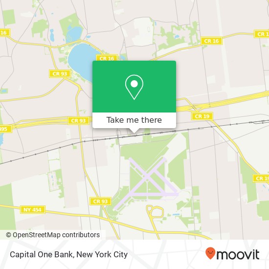 Capital One Bank map