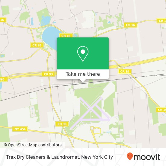 Mapa de Trax Dry Cleaners & Laundromat