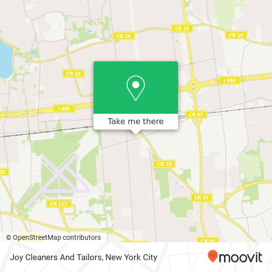 Joy Cleaners And Tailors map