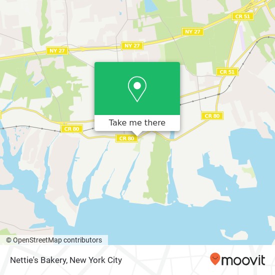 Mapa de Nettie's Bakery