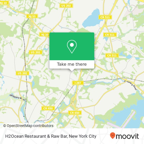 Mapa de H2Ocean Restaurant & Raw Bar