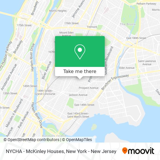 Mapa de NYCHA - McKinley Houses
