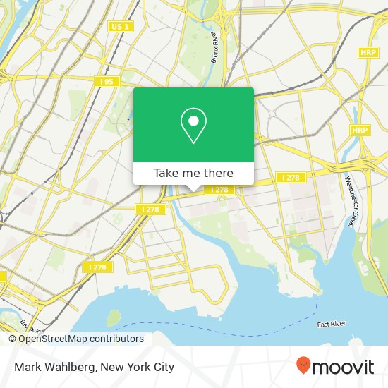 Mapa de Mark Wahlberg