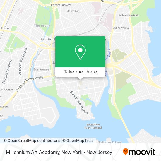 Mapa de Millennium Art Academy