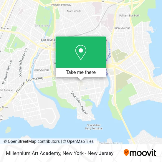 Millennium Art Academy map