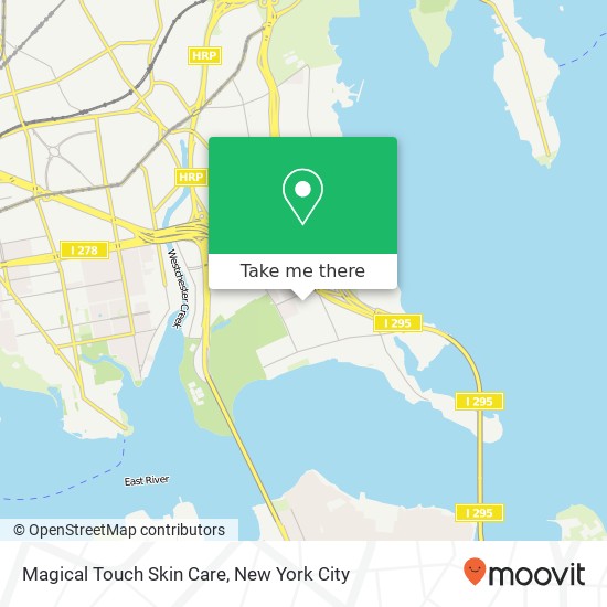 Mapa de Magical Touch Skin Care