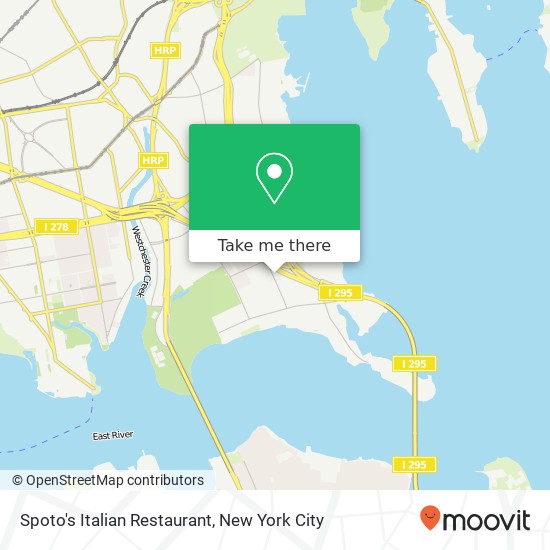 Mapa de Spoto's Italian Restaurant