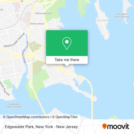 Edgewater Park map