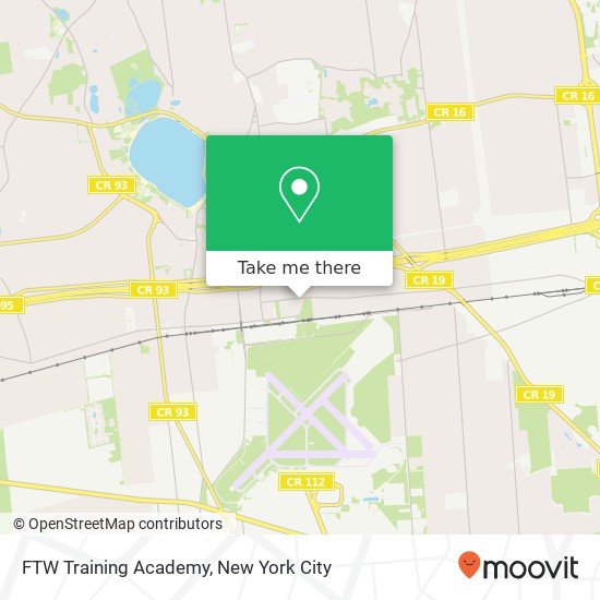 FTW Training Academy map