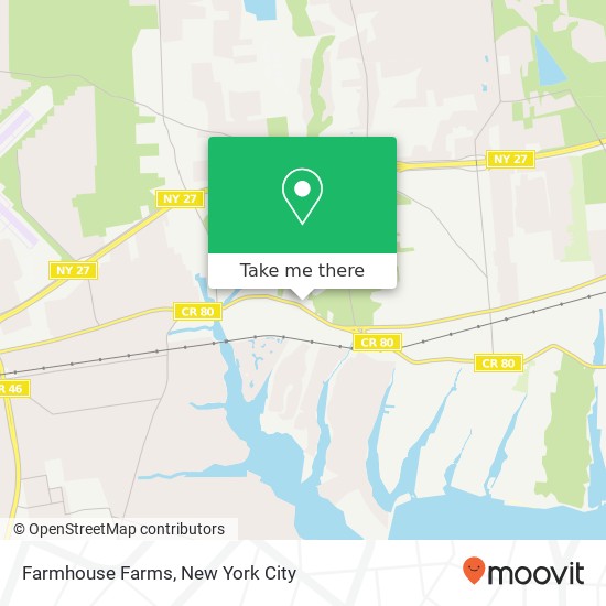 Farmhouse Farms map