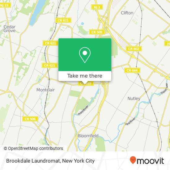 Mapa de Brookdale Laundromat