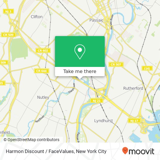 Harmon Discount / FaceValues map