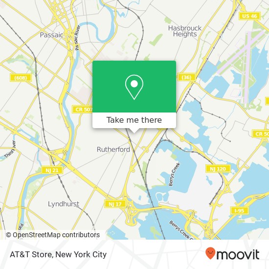 AT&T Store map