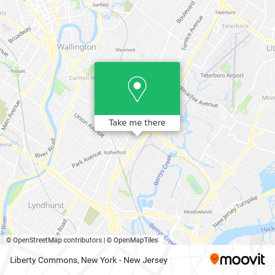 Mapa de Liberty Commons
